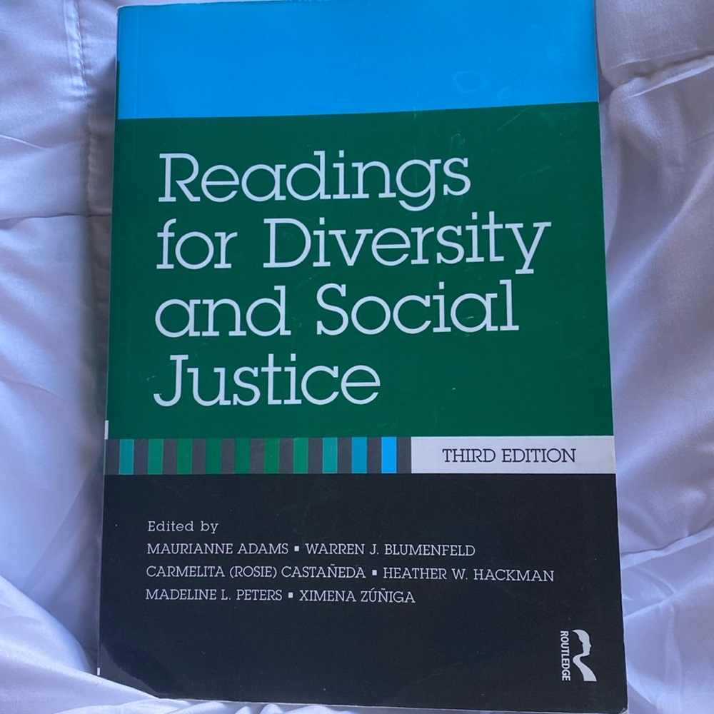 Readings For Diversity and Social Justice Third Edition book